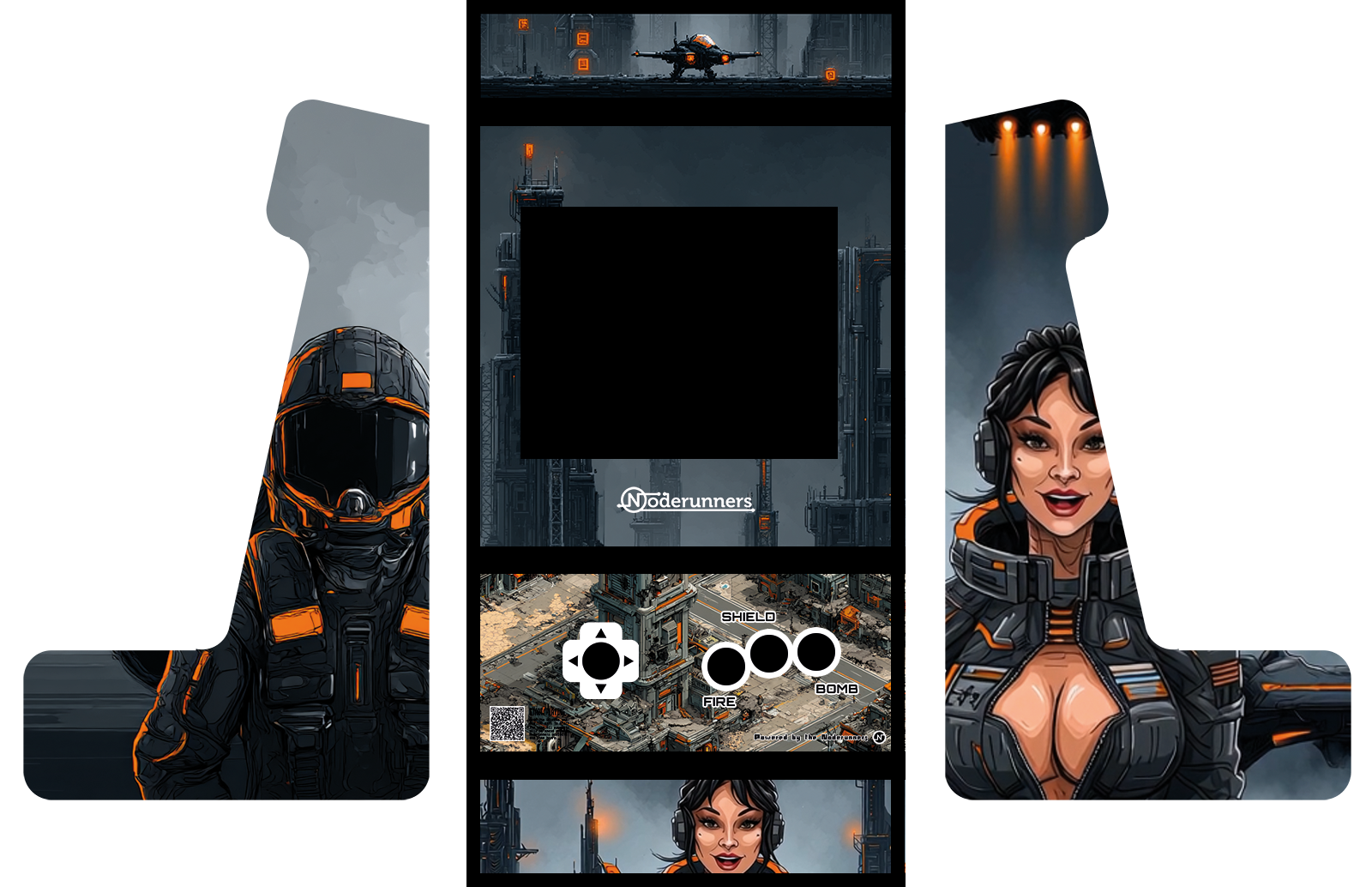 Bitcoin Blitz Arcade Cabinet